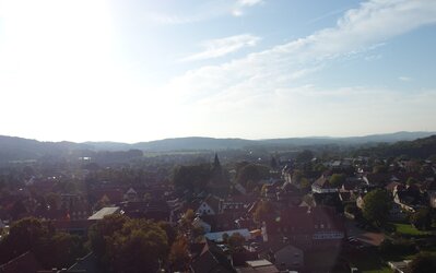 Luftbild der Gemeinde Hagen a.T.W.