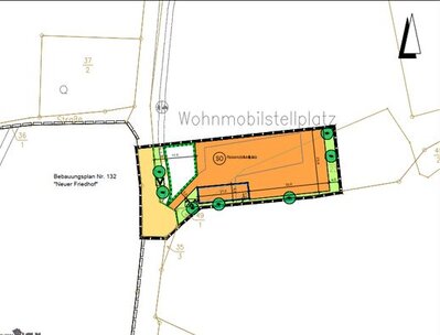 38. Änderung des Flächennutzungsplanes und Aufstellung des B-Planes Nr. 198 "Sondergebiet Reisemobilstellplatz Zum Jägerberg"